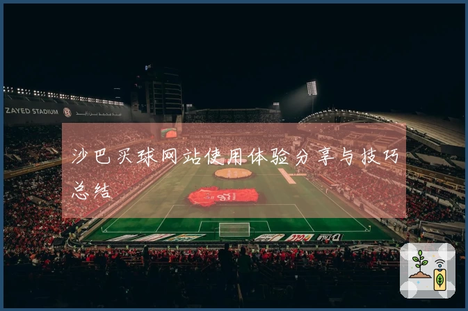 沙巴买球网站使用体验分享与技巧总结