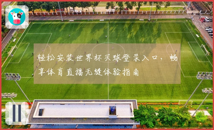 轻松安装世界杯买球登录入口，畅享体育直播无缝体验指南